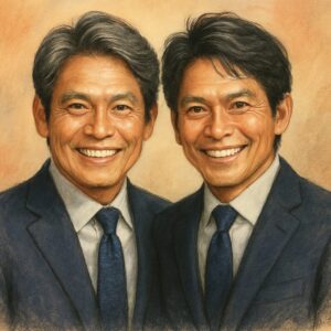 織田裕二と父