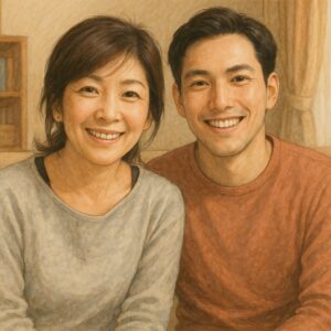飯島直子と息子
