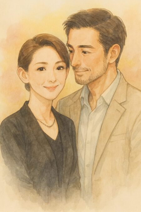 姿月あさとと旦那