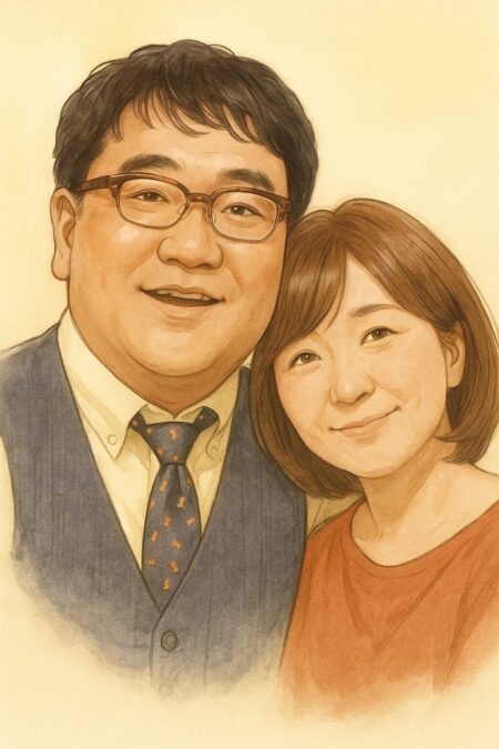 カンニング竹山と妻