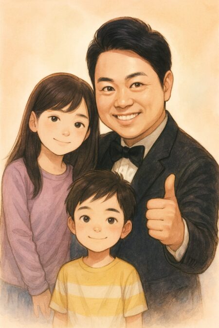 三山ひろし 子供