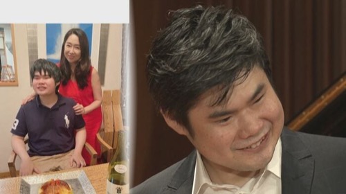 辻井伸行さんと母の辻井いつ子さん