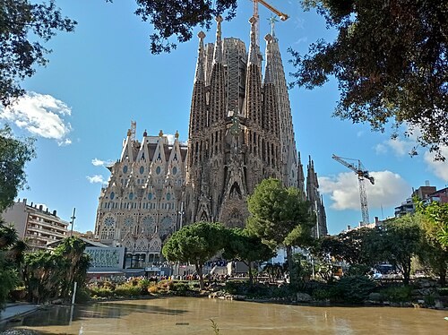 バルセロナのサグラダ・ファミリア